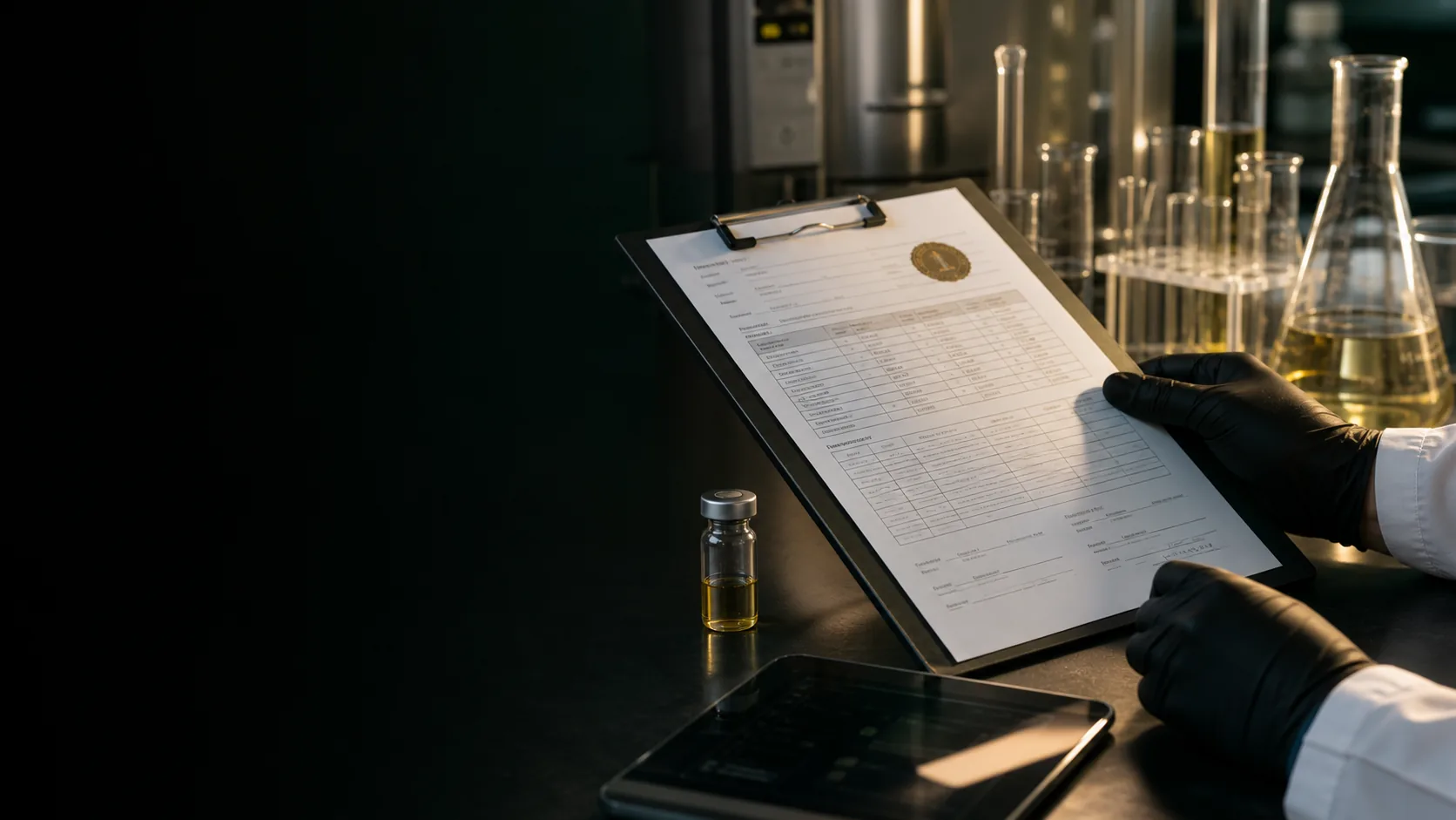 Reading a COA: what each line tells you about a plant extract
